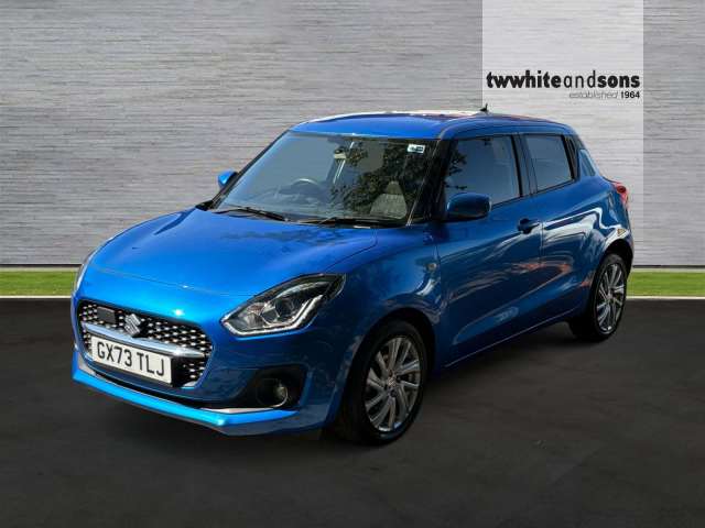 Suzuki Swift 1.2 Sz-T Dualjet Mhev Cvt Hatchback Petrol Speedy Blue