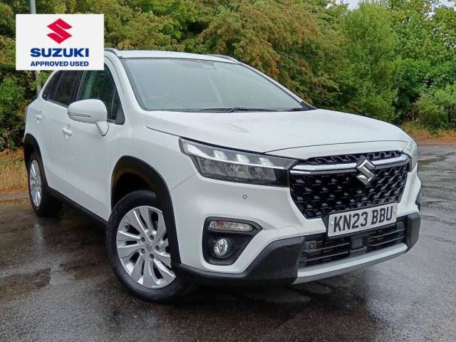 Suzuki S-Cross 1.4 Boosterjet 48V Hybrid Motion 5dr Hatchback Petrol WHITE