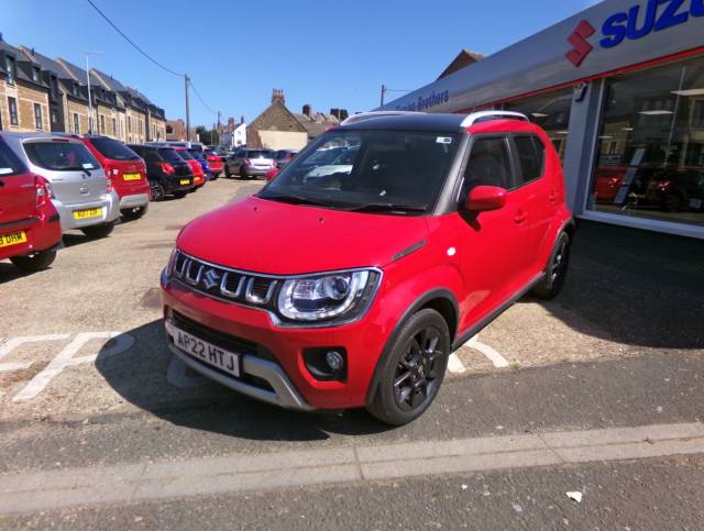 Suzuki Ignis 1.2 Dualjet 12V Hybrid SZ-T 5dr CVT Hatchback Petrol Red