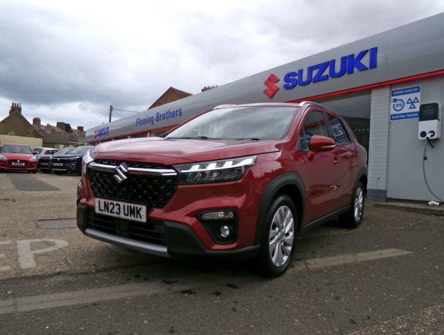 Suzuki S-Cross 1.5 Hybrid Motion 5dr AGS Hatchback Hybrid Red