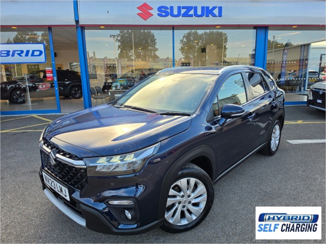 Suzuki S-Cross 1.4 Boosterjet MHEV Motion SUV 5dr Petrol Hybrid Manual Euro 6 (s/s) (129 ps) SUV Hybrid Blue