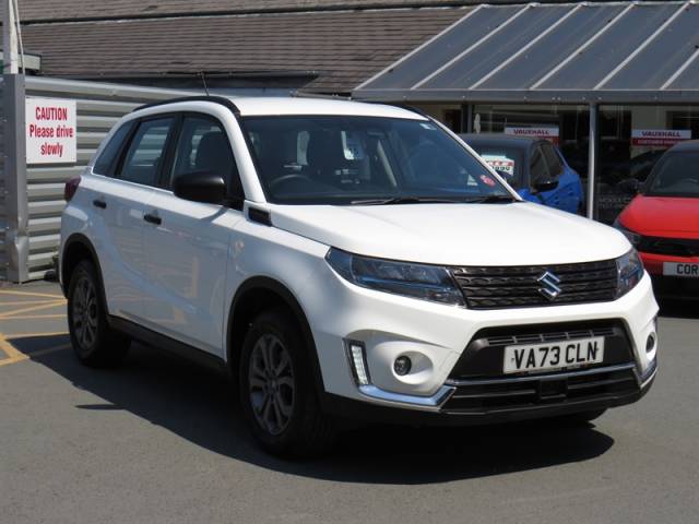 Suzuki Vitara 1.4 Boosterjet MHEV Go SUV 5dr Petrol Hybrid Manual Euro 6 (s/s) (129 ps) SUV Hybrid White