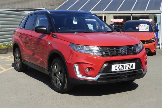 Suzuki Vitara 1.4 Boosterjet MHEV SZ-T SUV 5dr Petrol Hybrid Auto Euro 6 (s/s) (129 ps) SUV Hybrid Red