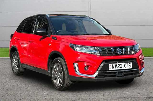 Suzuki Vitara 1.4 BOOSTERJET 48V HYBRID SZ-T 5DR 4x4 Petrol Bright Red / Cosmic Black