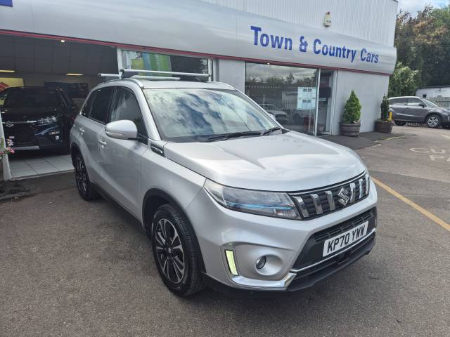 Suzuki Vitara 1.4 Boosterjet MHEV SZ5 SUV 5dr Petrol Hybrid Manual ALLGRIP Euro 6 (s/s) (129 ps) Sports Utility Vehicle Hybrid Silver