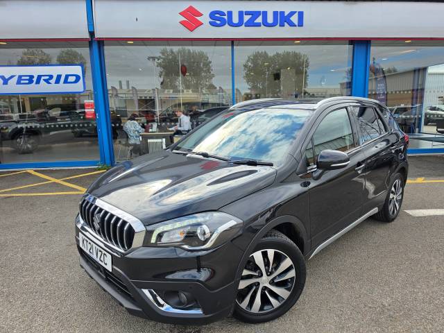 Suzuki Sx4 S-cross 1.4 Boosterjet MHEV SZ5 SUV 5dr Petrol Hybrid Manual ALLGRIP Euro 6 (s/s) (129 ps) SUV Hybrid Black