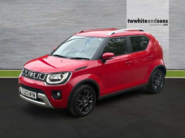 Suzuki Ignis 1.2 Sz5 Dualjet Mhev Cvt Hatchback Petrol Burning Red