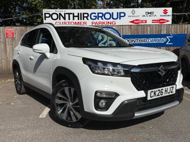 Suzuki S-Cross 1.4 Boosterjet 48V Hybrid Ultra ALLGRIP 5dr Hatchback Petrol WHITE