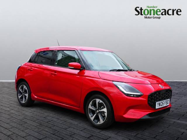 Suzuki Swift 1.2 MHEV Ultra Euro 6 (s/s) 5dr Hatchback Hybrid Red