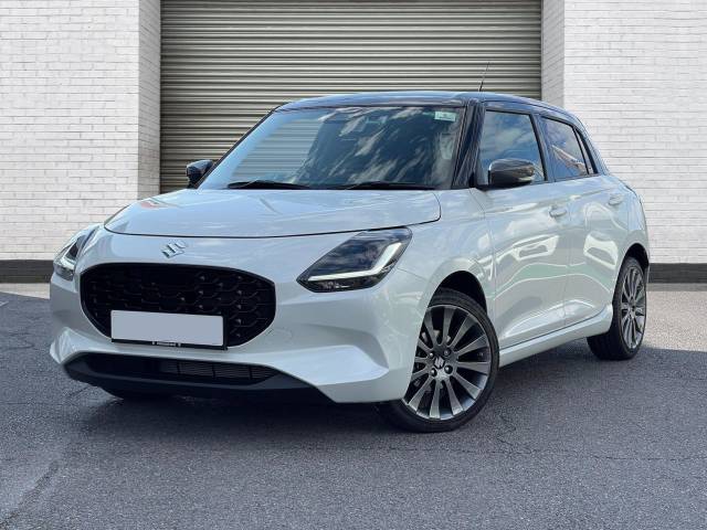 Suzuki Swift 1.2 MHEV Ultra Hatchback 5dr Petrol Hybrid CVT Euro 6 (s/s) (82 ps) Hybrid Pearl White/Mineral Grey Roof