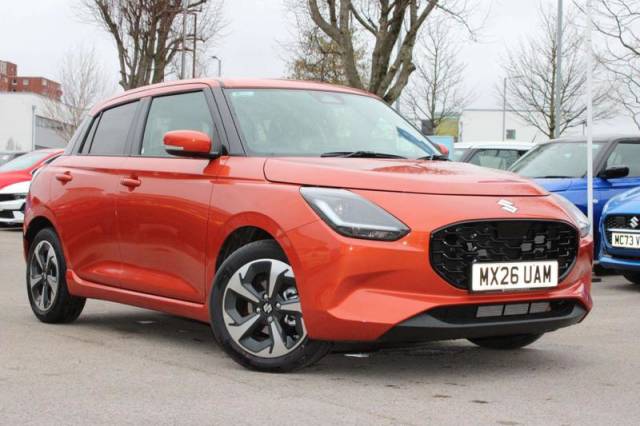 Suzuki Swift 1.2 Mild Hybrid Ultra 5dr CVT Hatchback Hybrid Orange