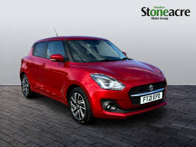 Suzuki Swift 1.2 Dualjet 83 12V Hybrid SZ5 5dr Auto Hatchback Hybrid Red