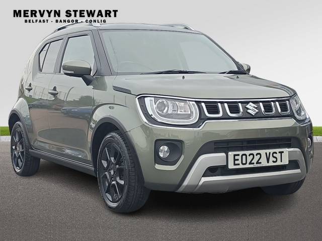 Suzuki Ignis Sz5 1.2 Dualjet Mhev Hatchback Hybrid Green