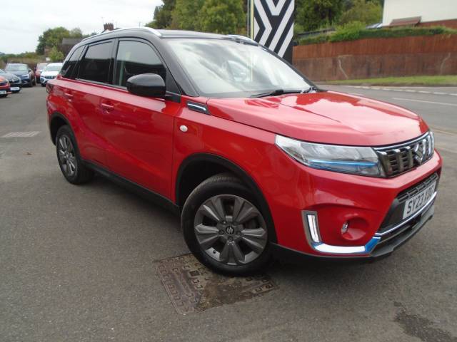 Suzuki Vitara 1.5 Hybrid SZ-T 5dr AGS Hatchback Petrol/Electric Hybrid RED