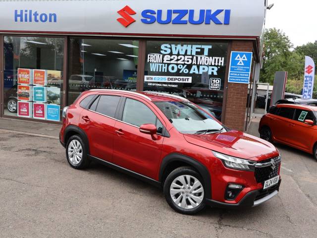 Suzuki S-Cross 1.5 Hybrid Motion 5dr AGS Hatchback Petrol/Electric Hybrid RED
