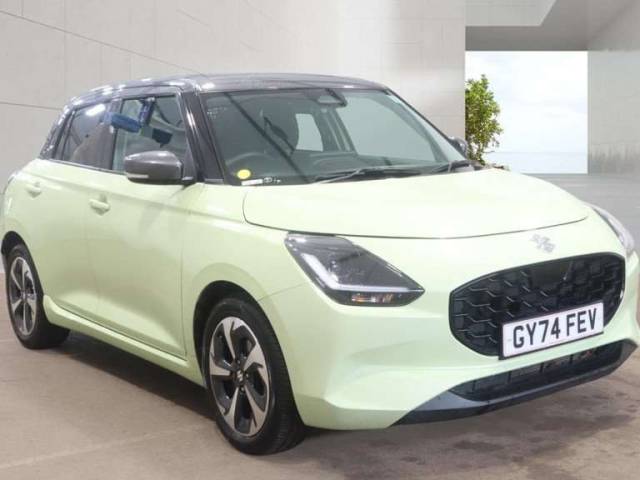 Suzuki Swift 1.2 Ultra Mhev Cvt Hatchback Hybrid Yellow & Grey