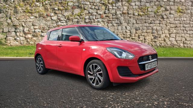 Suzuki Swift 1.2 Dualjet MHEV SZ-L Hatchback 5dr Petrol Hybrid Manual Euro 6 (s/s) (83 ps) Hatchback Hybrid Red