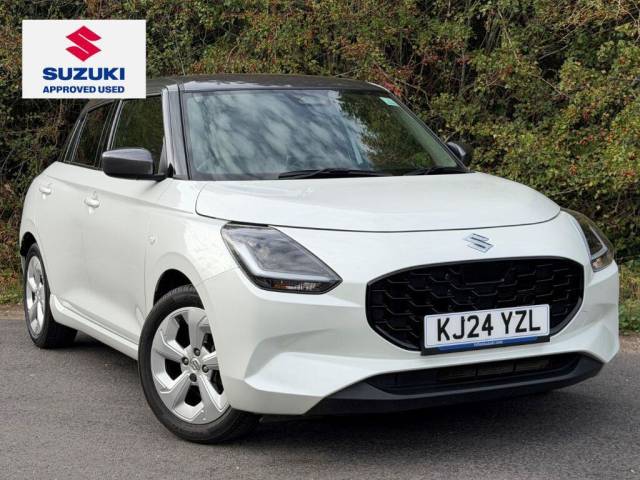 Suzuki Swift 1.2 Mild Hybrid Motion 5dr CVT Hatchback Petrol WHITE