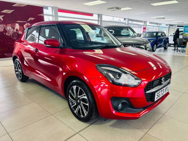Suzuki Swift 1.2 Dualjet 83 12V Hybrid SZ5 5dr Auto Hatchback Petrol RED