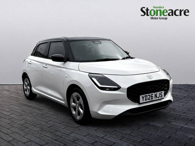 Suzuki Swift 1.2 MHEV Motion Euro 6 (s/s) 5dr Hatchback Hybrid White