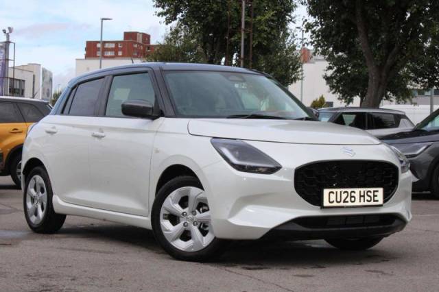 Suzuki Swift 1.2 Mild Hybrid Motion 5dr Hatchback Hybrid White