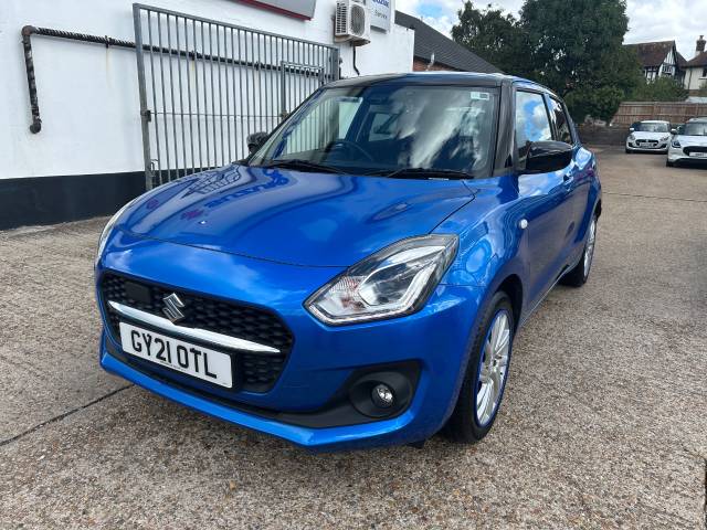 Suzuki Swift 1.2 Dualjet 83 12V Hybrid SZ-T 5dr Auto Hatchback Petrol Blue