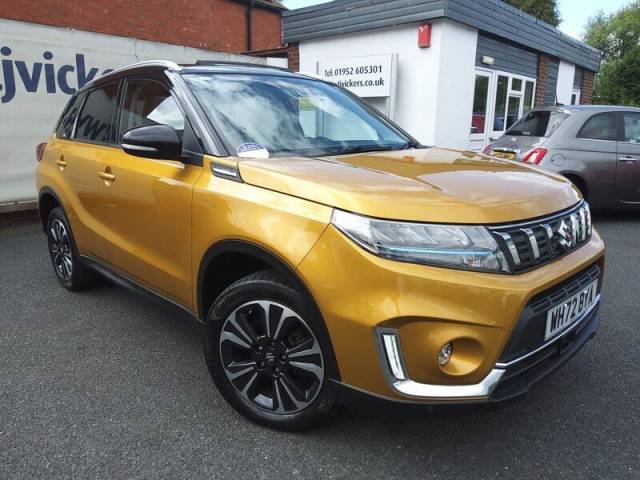 Suzuki Vitara 1.5 SZ5 AGS Auto Euro 6 (s/s) 5dr SUV Hybrid Solar Yellow with Black roof