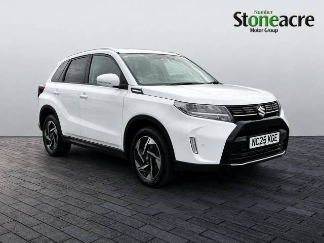 Suzuki Vitara 1.4 Boosterjet MHEV Ultra ALLGRIP Euro 6 (s/s) 5dr Hatchback Hybrid White