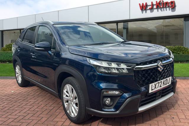 Suzuki S-Cross 1.4 Boosterjet Mhev Motion Suv 5dr Petrol Hybrid Manual Euro 6 (s/s) (129 Ps) Suv Petrol Sphere Blue Pearl