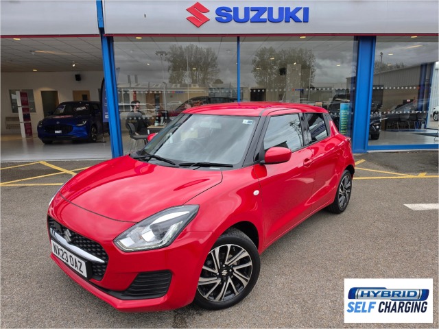 Suzuki Swift 1.2 Dualjet MHEV SZ-L Hatchback 5dr Petrol Hybrid Manual Euro 6 (s/s) (83 ps) Hatchback Hybrid Red