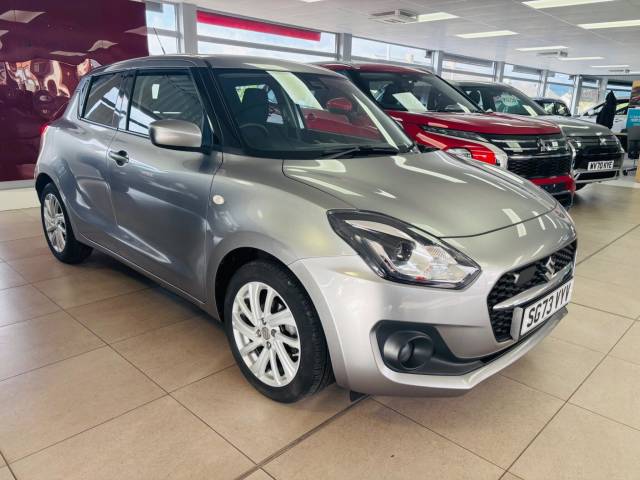 Suzuki Swift 1.2 Dualjet 83 12V Hybrid SZ-T 5dr Auto Hatchback Petrol SILVER