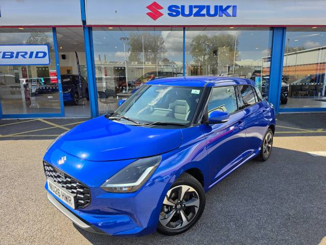 Suzuki Swift 1.2 MHEV Ultra Hatchback 5dr Petrol Hybrid Manual Euro 6 (s/s) (82 ps) Hatchback Hybrid Blue