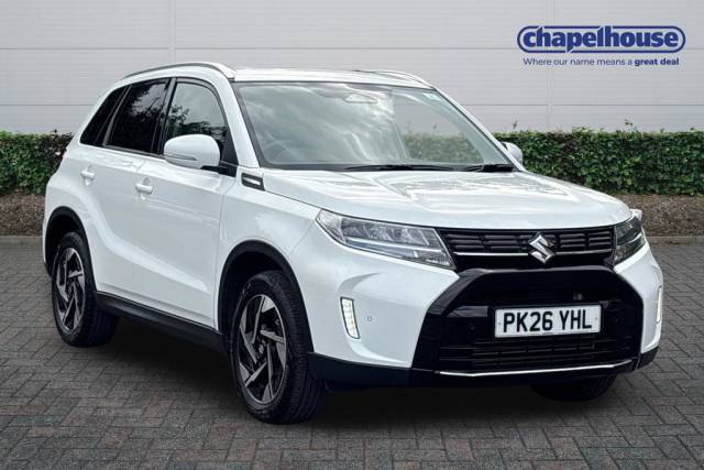 Suzuki Vitara 1.4 Boosterjet Mild Hybrid Ultra 5dr SUV Petrol White