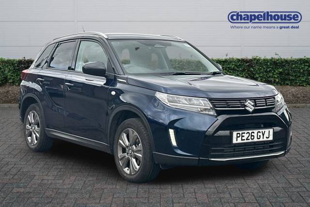 Suzuki Vitara 1.4 Boosterjet MHEV 109 Motion 5dr SUV Petrol Blue And Black