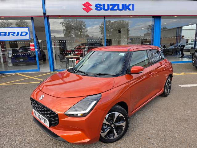 Suzuki Swift 1.2 MHEV Ultra Hatchback 5dr Petrol Hybrid Manual Euro 6 (s/s) (82 ps) Hatchback Hybrid Orange