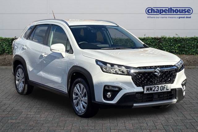 Suzuki S-Cross 1.4 Boosterjet 48V Hybrid Motion 5dr SUV Petrol White