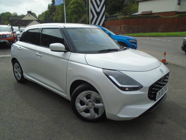 Suzuki Swift 1.2 Mild Hybrid Motion 5dr CVT Hatchback Petrol WHITE