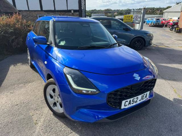 Suzuki Swift 1.2 MHEV Motion Hatchback 5dr Petrol Hybrid CVT Euro 6 (s/s) (82 ps) Hatchback Hybrid Blue