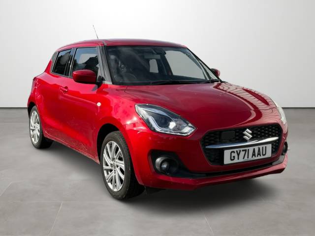 Suzuki Swift 1.2 Dualjet 83 12V Hybrid SZ-T 5dr Hatchback Petrol Burning Red Metallic
