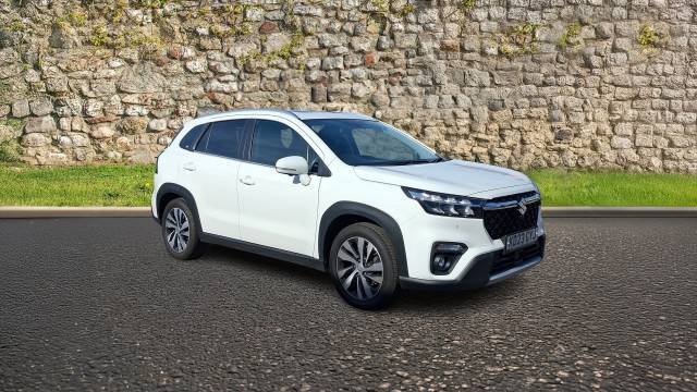 Suzuki S-Cross 1.4 Boosterjet MHEV Ultra SUV 5dr Petrol Hybrid Manual ALLGRIP Euro 6 (s/s) (129 ps) SUV Hybrid White