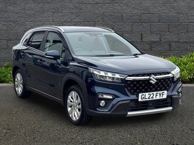 Suzuki S-Cross 1.4 Boosterjet MHEV Motion SUV 5dr Petrol Hybrid Manual Euro 6 (s/s) (129 ps) SUV Hybrid Blue