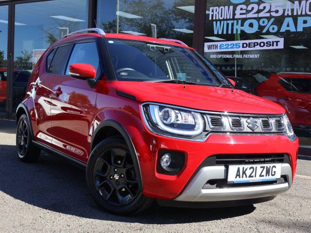 Suzuki Ignis 1.2 Dualjet 12V Hybrid SZ5 5dr Hatchback Petrol RED