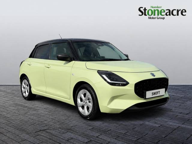 Suzuki Swift 1.2 MHEV Motion Euro 6 (s/s) 5dr Hatchback Hybrid Yellow