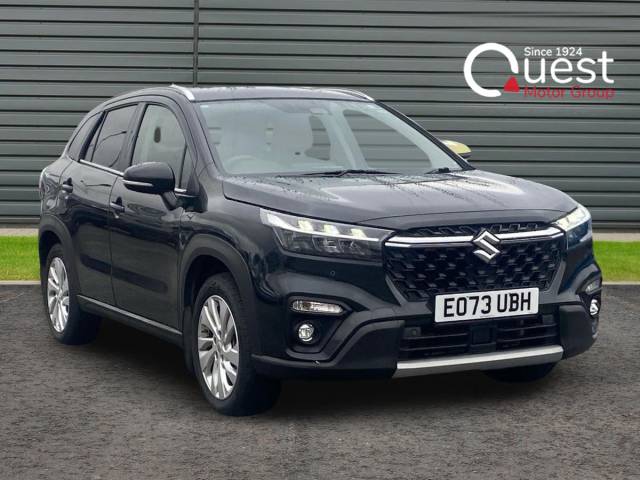 Suzuki S-Cross 1.5h Motion Suv 5dr Petrol Hybrid Ags Auto Euro 6 (s/s) (115 Ps) Suv Petrol Black