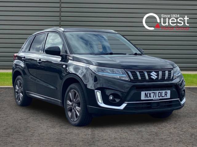 Suzuki Vitara 1.4 Boosterjet Mhev Sz T Suv 5dr Petrol Hybrid Manual Euro 6 (s/s) (129 Ps) Suv Petrol Black