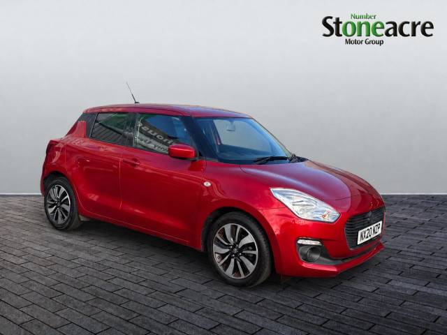 Suzuki Swift 1.2 Dualjet MHEV SZ-T Hatchback 5dr Petrol Hybrid Manual Euro 6 (s/s) (90 ps) Hatchback Hybrid Red