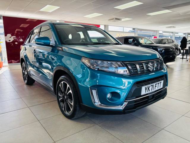 Suzuki Vitara 1.4 Boosterjet 48V Hybrid SZ5 ALLGRIP 5dr Hatchback Petrol TURQUOISE
