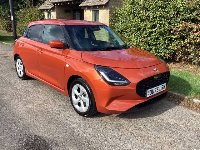 Suzuki Swift 1.2 Mild Hybrid Motion 5dr CVT Hatchback Petrol Orange