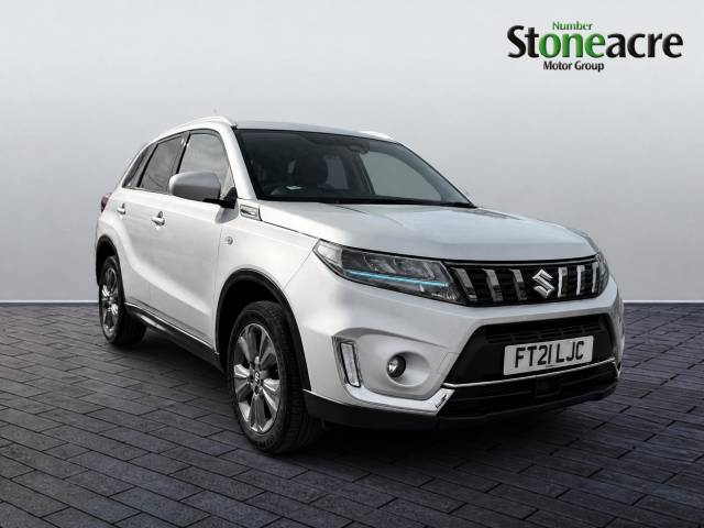 Suzuki Vitara 1.4 Boosterjet MHEV SZ-T Auto Euro 6 (s/s) 5dr Hatchback Hybrid Silver