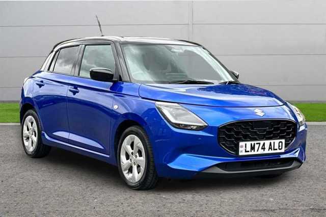 Suzuki Swift 1.2 MILD HYBRID MOTION 5DR CVT Hatchback Petrol Frontier Blue Pearl Metallic